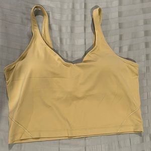 NWOT Lululemon Align Tank - Size 12 - Yellow Pear